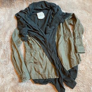 Anthropologie HEI HEI Anorak Lined Cargo Jacket